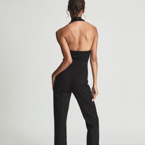 NWT REISS | Pennie Denim Jumpsuit - Picture 8 of 13